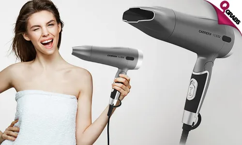 Carrera Foldable Hair Dryer!